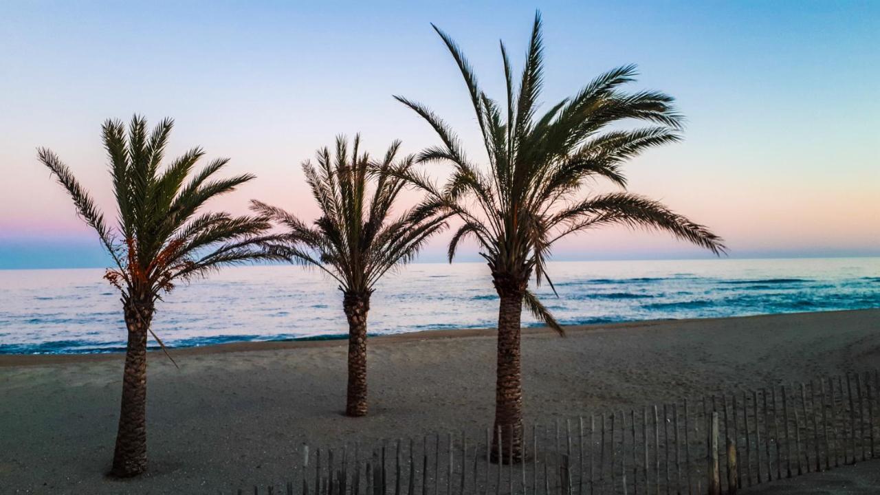 Appart Mezzanine Vue Mer Et Plage, Parking Wifi Tv Le Barcarès Екстериор снимка
